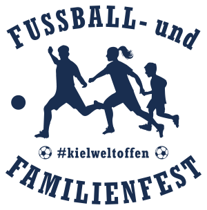 Logo Fußball- und Familienfest Kiel - #kielweltoffen